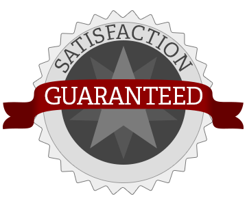 Satisfaction Garanteed or Your Money Back